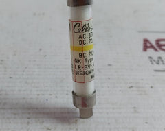 Lot Of 8X Cello-lite Fuse Nc1 Electric Fuse 3A 500V Ac / 250V Dc Bc 20Ka Ff.1.35
