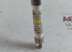Lot Of 8X Cello-lite Fuse Nc1 Electric Fuse 3A 500V Ac / 250V Dc Bc 20Ka Ff.1.35