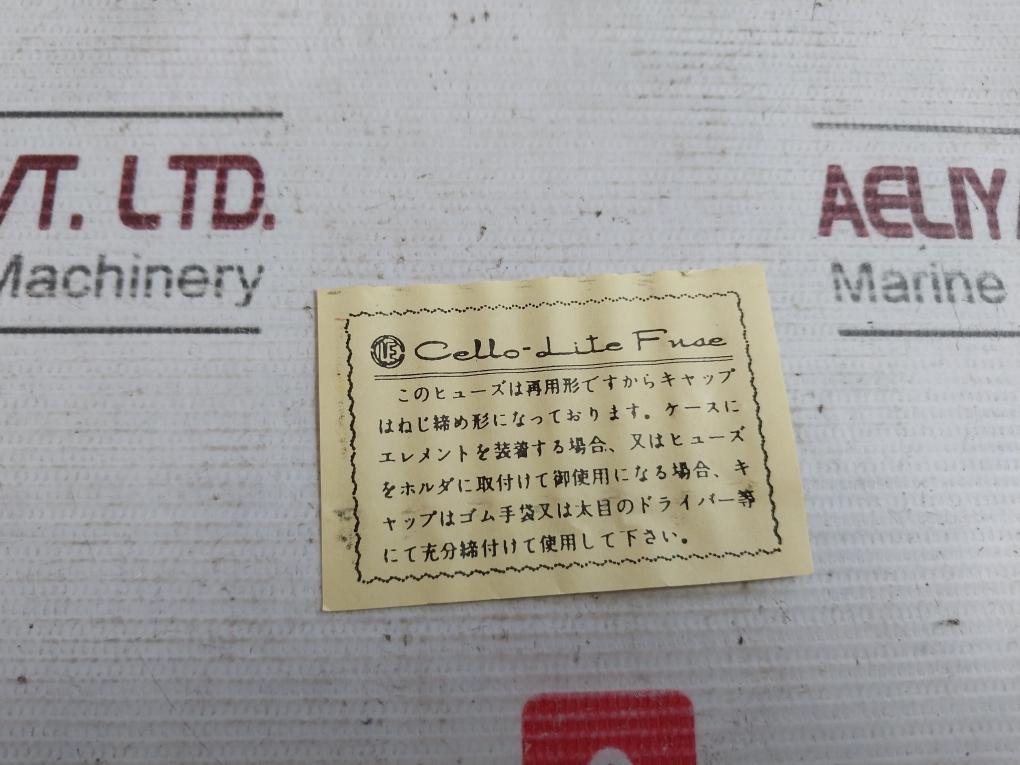 Lot Of 8X Cello-lite Nc1 Electric Fuse 3A 500V Ac / 250V Dc Bc 20Ka Ff.1.35