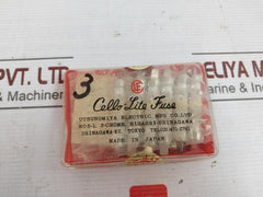 Lot Of 8X Cello-lite Fuse Nc1 Electric Fuse 3A 500V Ac / 250V Dc Bc 20Ka Ff.1.35