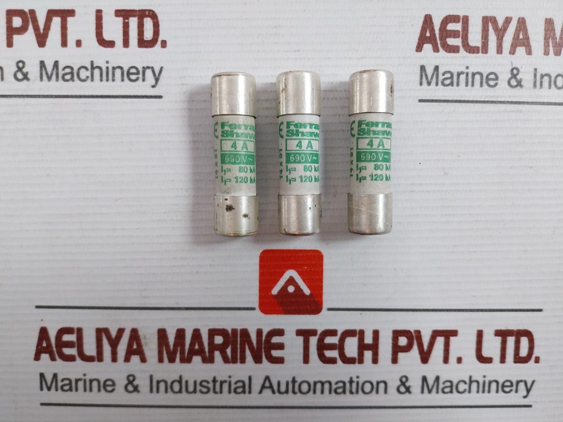 Lot Of 8X Ferraz Shawmut K214622 Cylindrical Fuse-link 14X51Mm