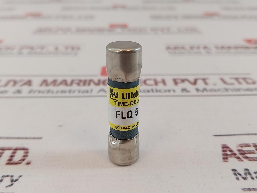 Lot Of 8X Littelfuse Flq 5 Time-delay Fuse 500V