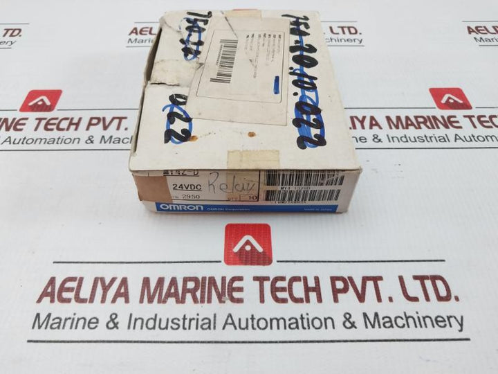Lot Of 8X My4Z-d 24Vdc Auxiliary Relay Omron