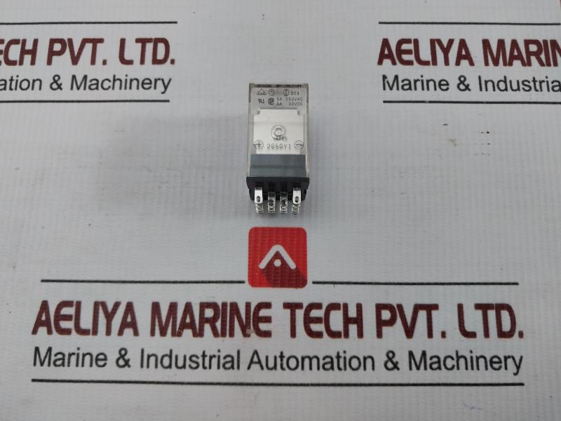 Lot Of 8X My4Z-d 24Vdc Auxiliary Relay Omron