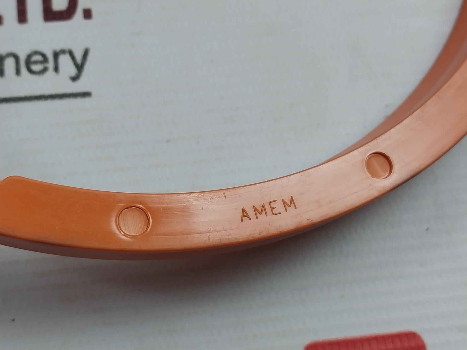 Lot Of 8X Nov 030964 Seal Ring Solutions Spare Part 465125006000N562B