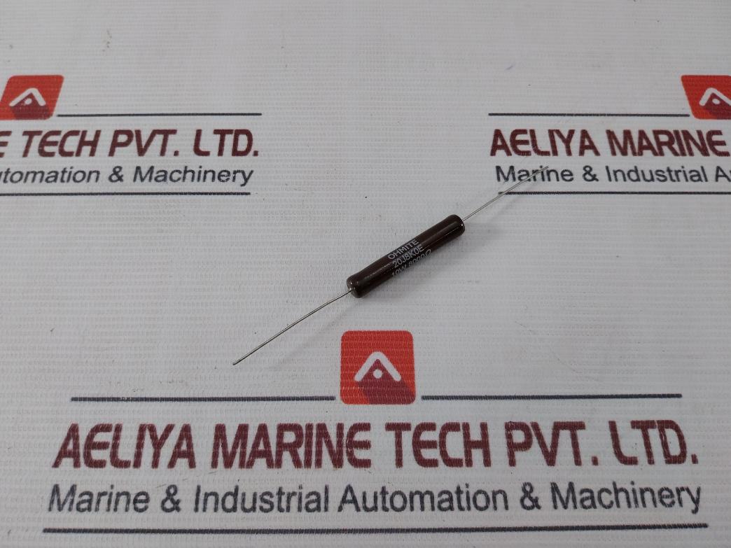 Lot Of 8X Ohmite 20J8K0E Wirewound Resistor 10W