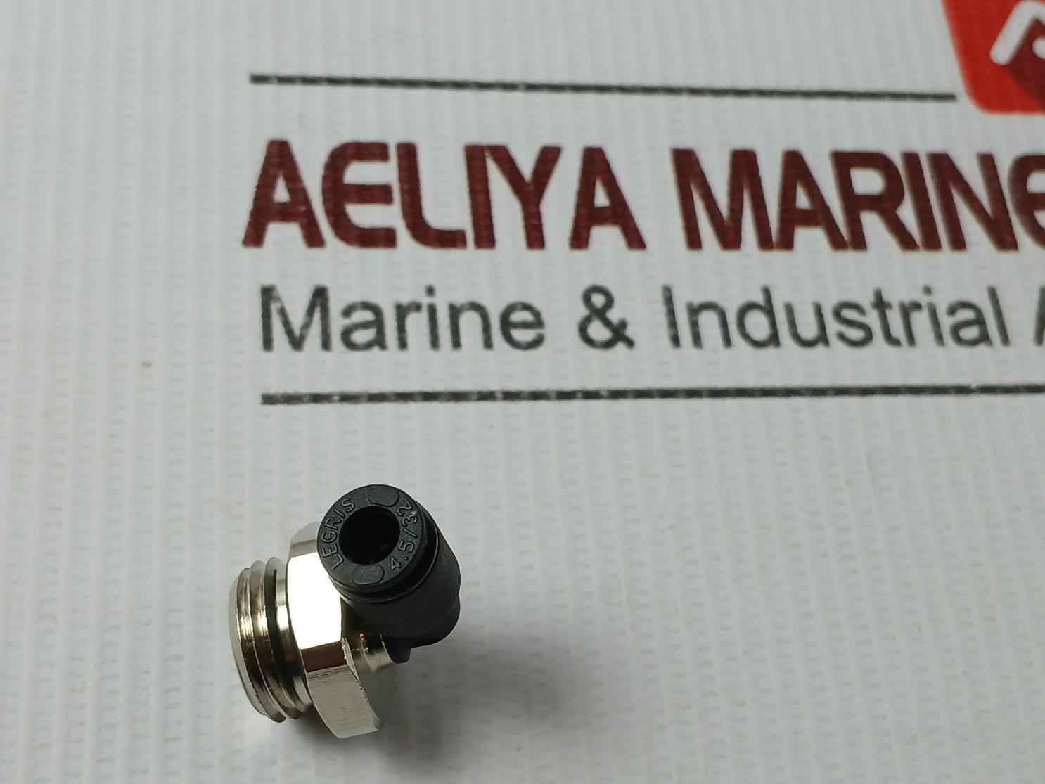 Lot Of 8X Parker 3199 04 13 Push In Male Stud Elbow 4.5/32 4Mm-s