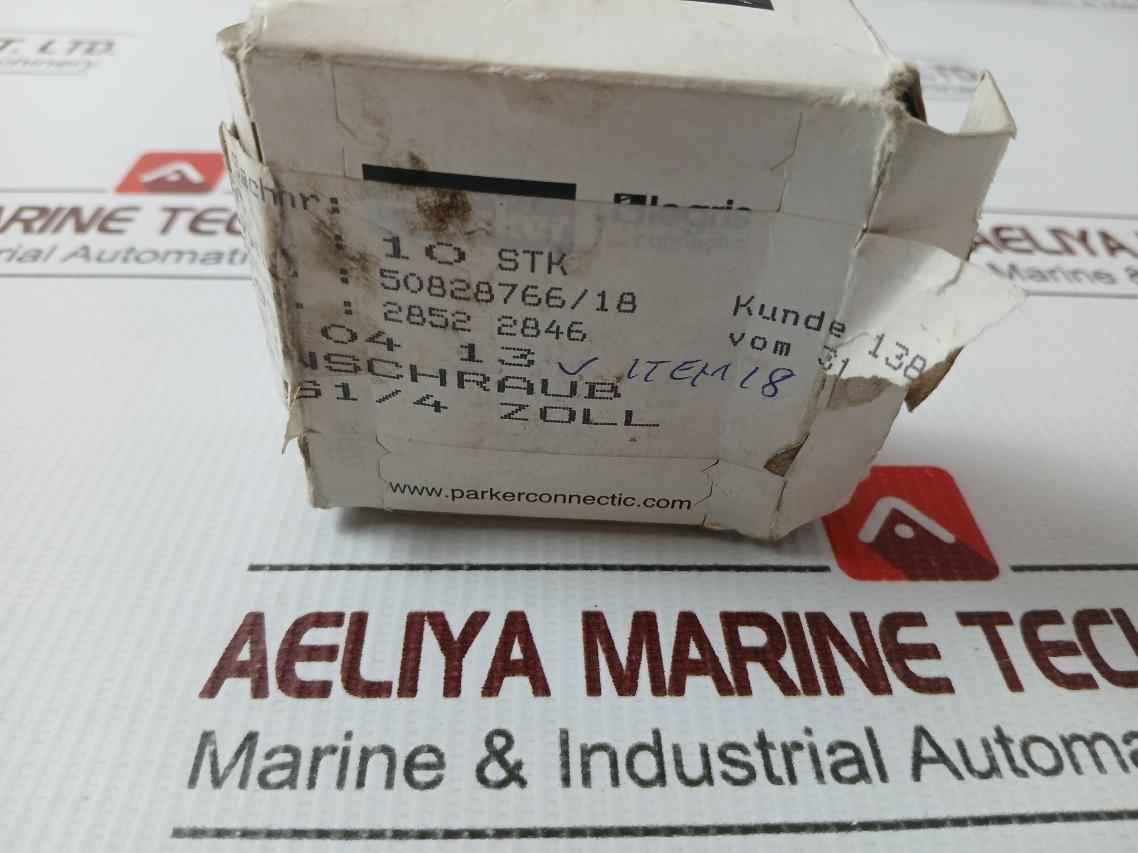 Lot Of 8X Parker 3199 04 13 Push In Male Stud Elbow 4.5/32 4Mm-s