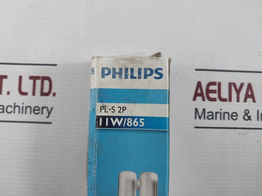 Lot of 8X Philips PL-S 2P Efficient Low-Wattage Compact Fluorescent Lamp 11W