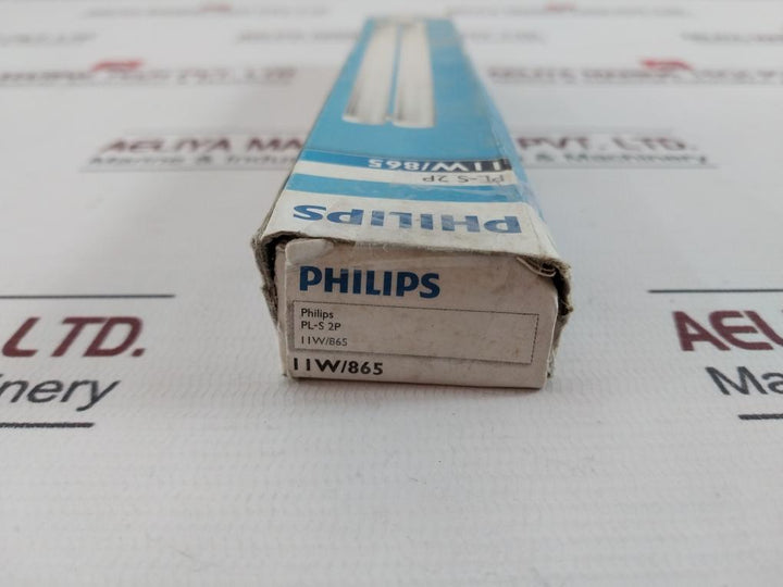 Lot of 8X Philips PL-S 2P Efficient Low-Wattage Compact Fluorescent Lamp 11W