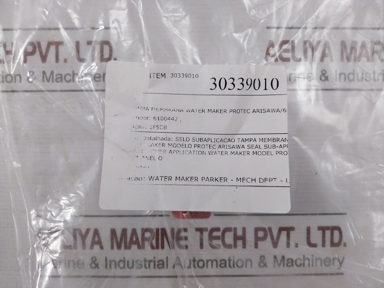 Lot Of 8X Protec Arisawa 6100442 O-ring For Water Maker Application Head Seal 8