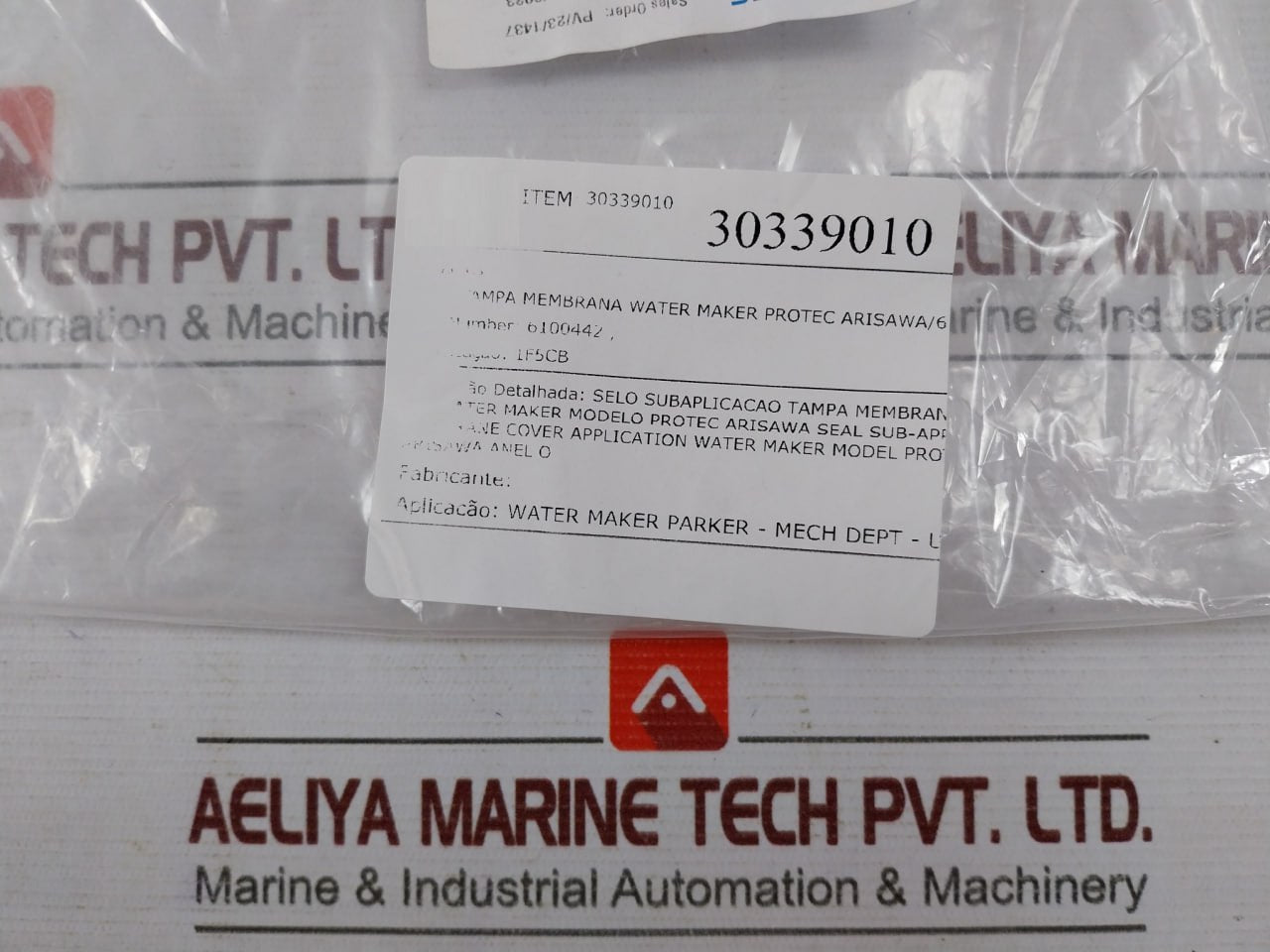 Lot Of 8X Protec Arisawa 6100442 O-ring For Water Maker Application Head Seal 8