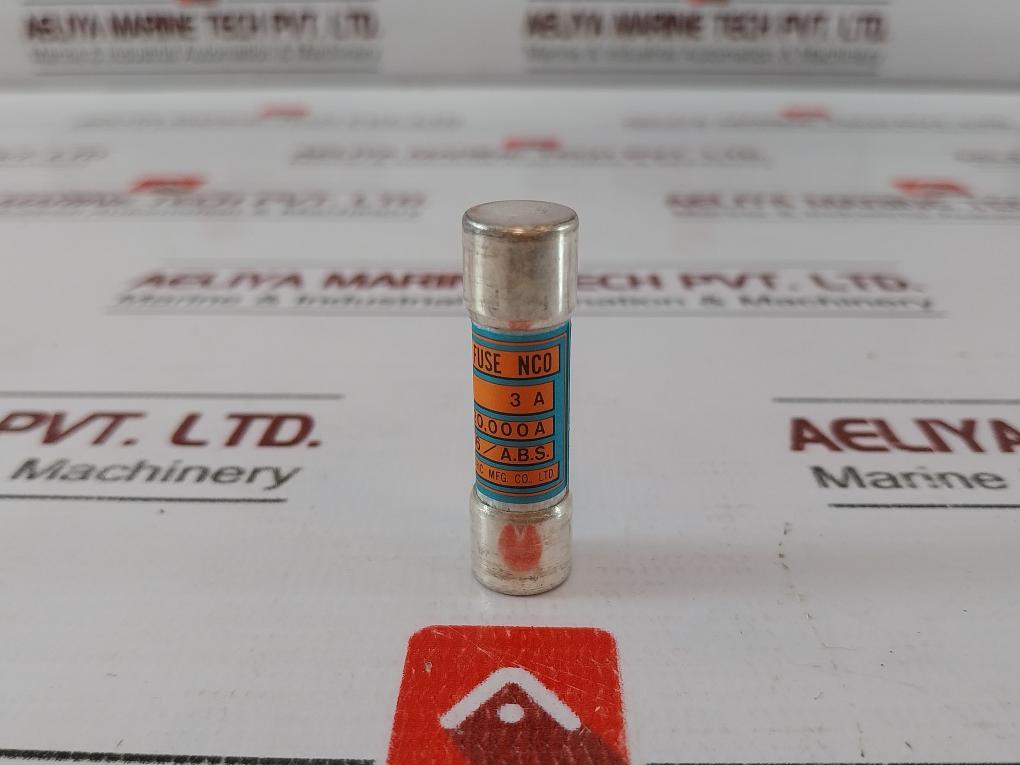 Lot of 8X Utsunomiya Electric NC0 Cello-Lite Fuse 500V 3A 082030290