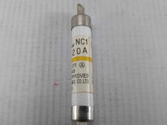 Lot Of 8X Utsunomiya Electric Nc1 Cartridge Fuse 20 A Nk E-3049