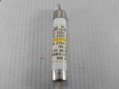 Lot Of 8X Utsunomiya Electric Nc1 Cartridge Fuse 20 A Nk E-3049