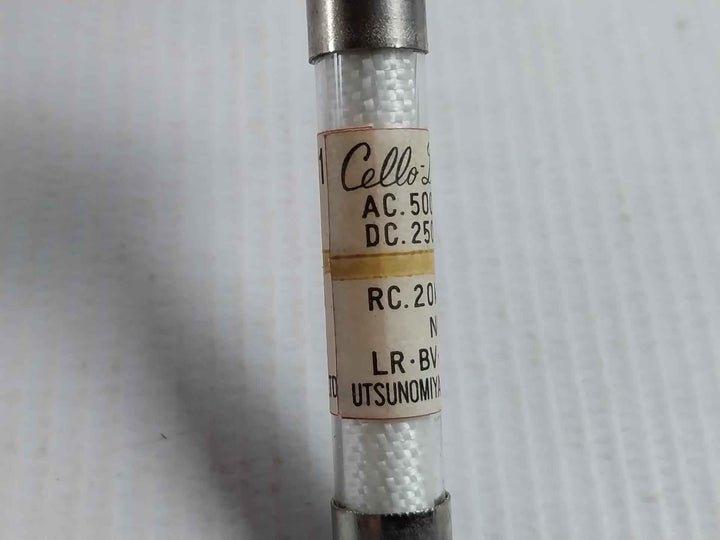 Lot Of 8X Utsunomiya Electric Nc1 Cello-lite Fuse Ac 500V Dc 250V 5A