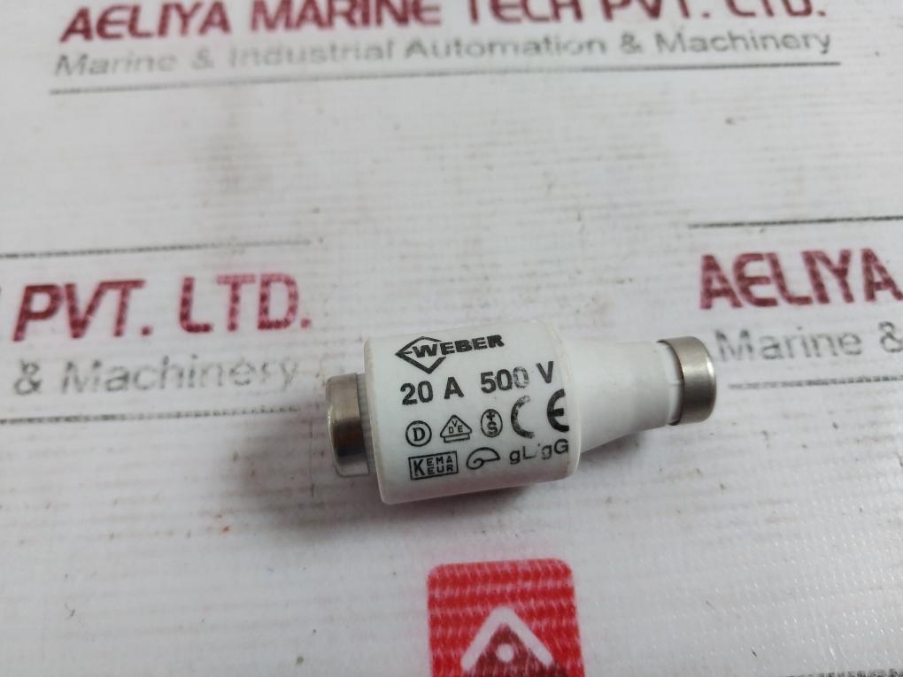 Weber 20A 500V Fuse Gl/Gg