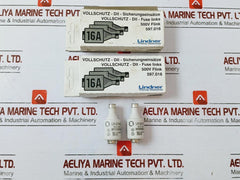Lot of 8X Lindner 597.016 Fuse Links 16A 500V Full Protection