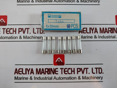 Lot of 8X T20A 6X30MM Fast-Blow Fuse 20A 250V Glass Fuses (20 amp)