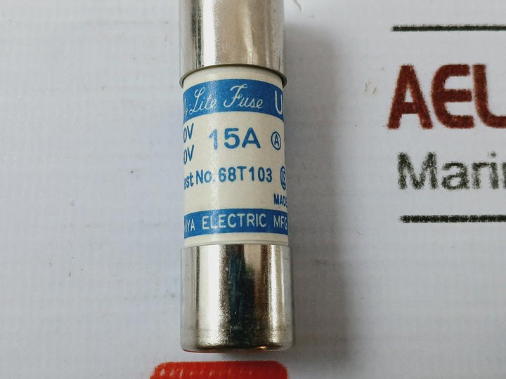 Lot of 4X Utsunomiya UC1 Cello-Lite Fuse AC 500V / DC 250V, 15A