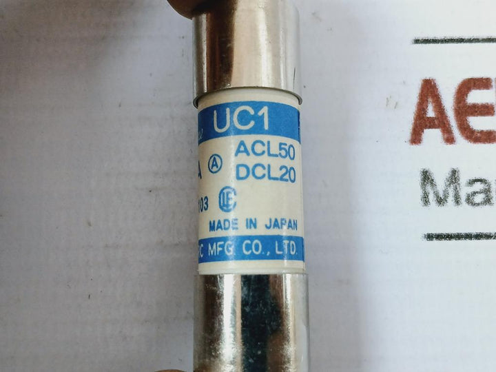 Lot of 4X Utsunomiya UC1 Cello-Lite Fuse AC 500V / DC 250V, 15A