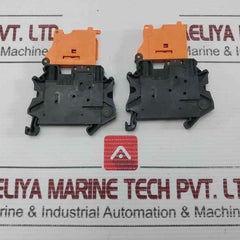 Lot Of 9X Din Rail Terminal Block Phoenix Contact Ut 4-hedi(-p/P)