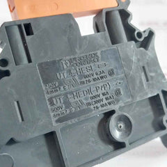Lot Of 9X Din Rail Terminal Block Phoenix Contact Ut 4-hedi(-p/P)