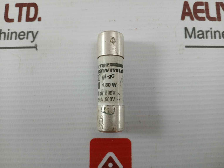 Lot Of 9X Ferraz Shawmut Nfc 63 210 Gl-gg Cartridge Fuse 10A 690V
