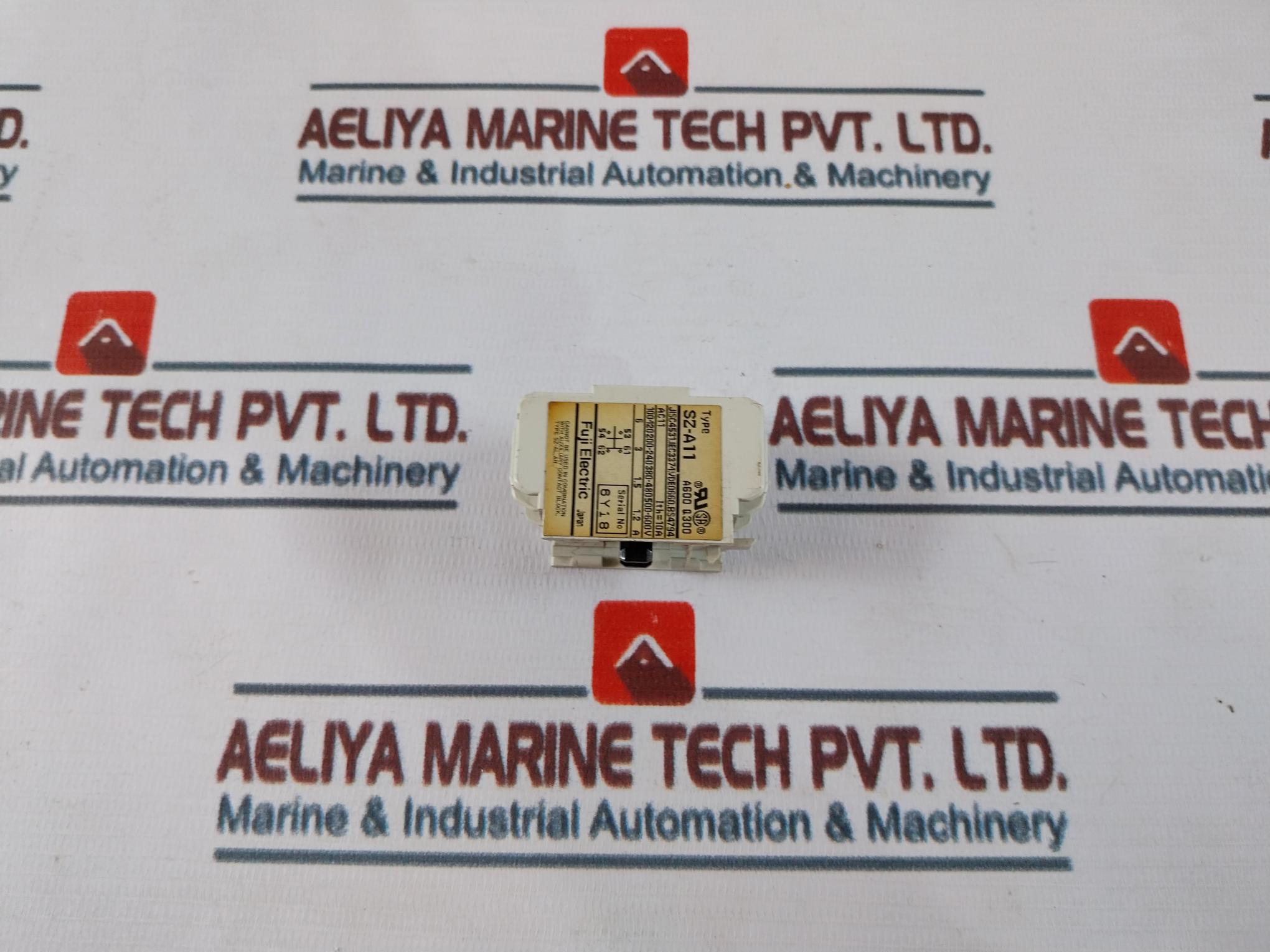 Lot Of 9X Fuji Electric Sz-a11/ Sz-al.Ar Auxiliary Contact Block 10A
