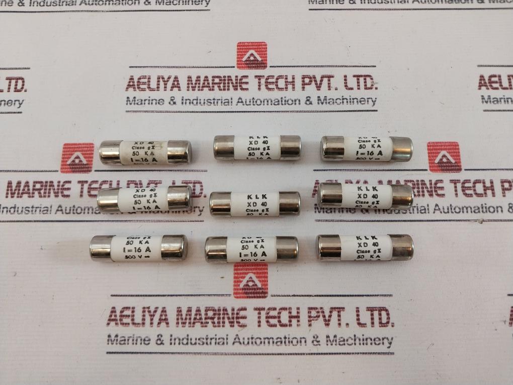 Lot of 9X KLK 16 AMP Fuse