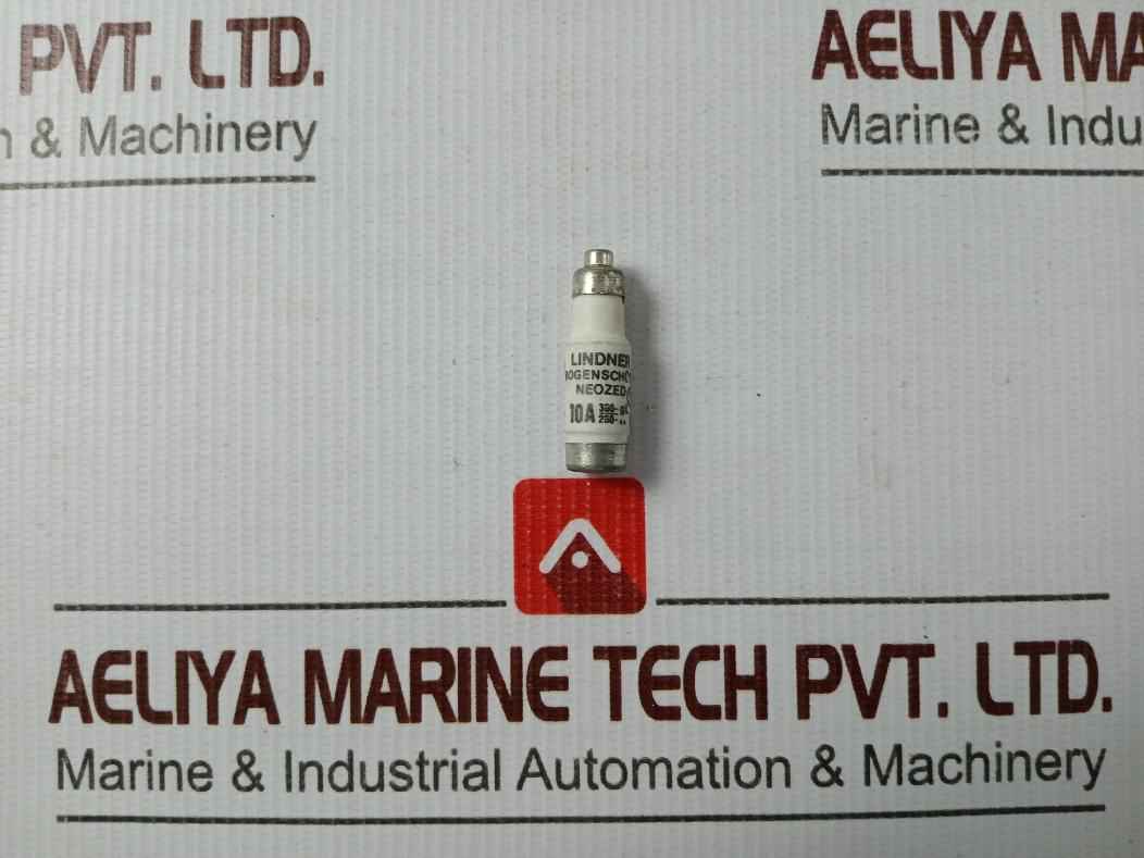 Lot Of 9X Lindner 10A Gl Fuse-neozed 380/250-