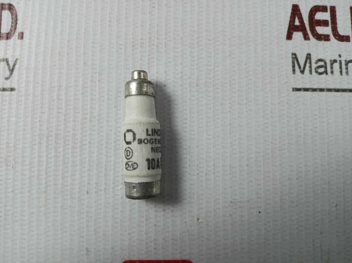 Lot Of 9X Lindner 10A Gl Fuse-neozed 380/250-