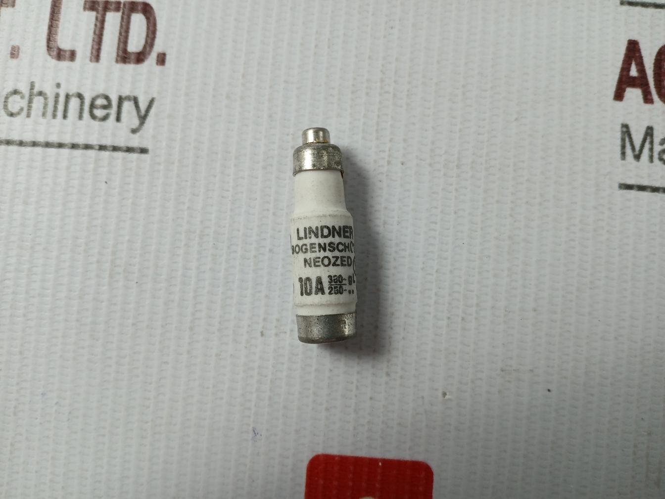Lot of 9X Lindner 10A GL Fuse-Neozed 380/250-