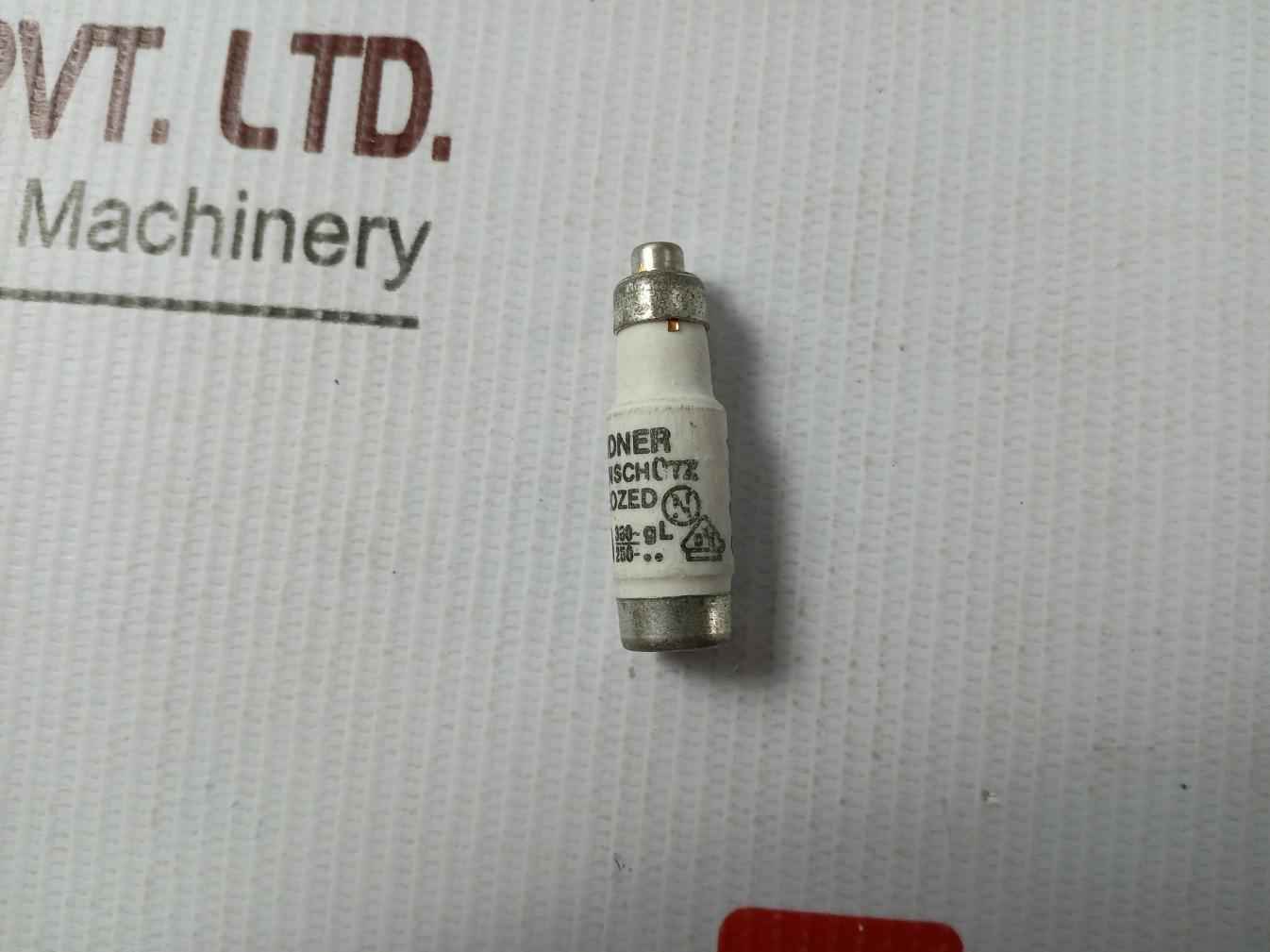 Lot Of 9X Lindner 10A Gl Fuse-neozed 380/250-