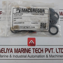 Lot Of 9X Macgregor Seal 002450.04800