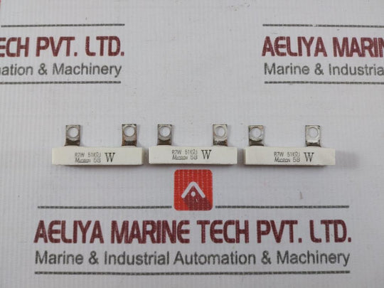 Lot Of 9X Micron R7W Wirewound Power Resistor 58W