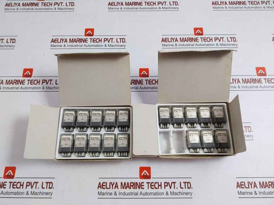 Lot Of 9X My4N Relay 24Vdc Omron