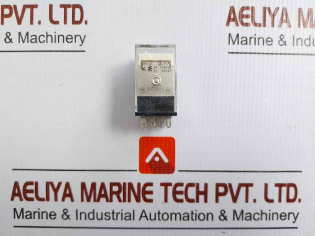 Lot Of 9X My4N Relay 24Vdc Omron