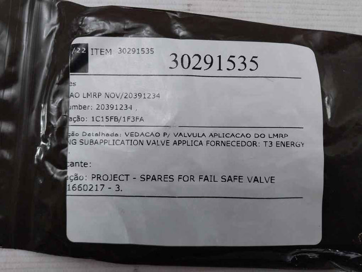 Lot Of 9X Nov 20391234 Packing Stem Seal 1.25 X 2.00 Lmrp Valve