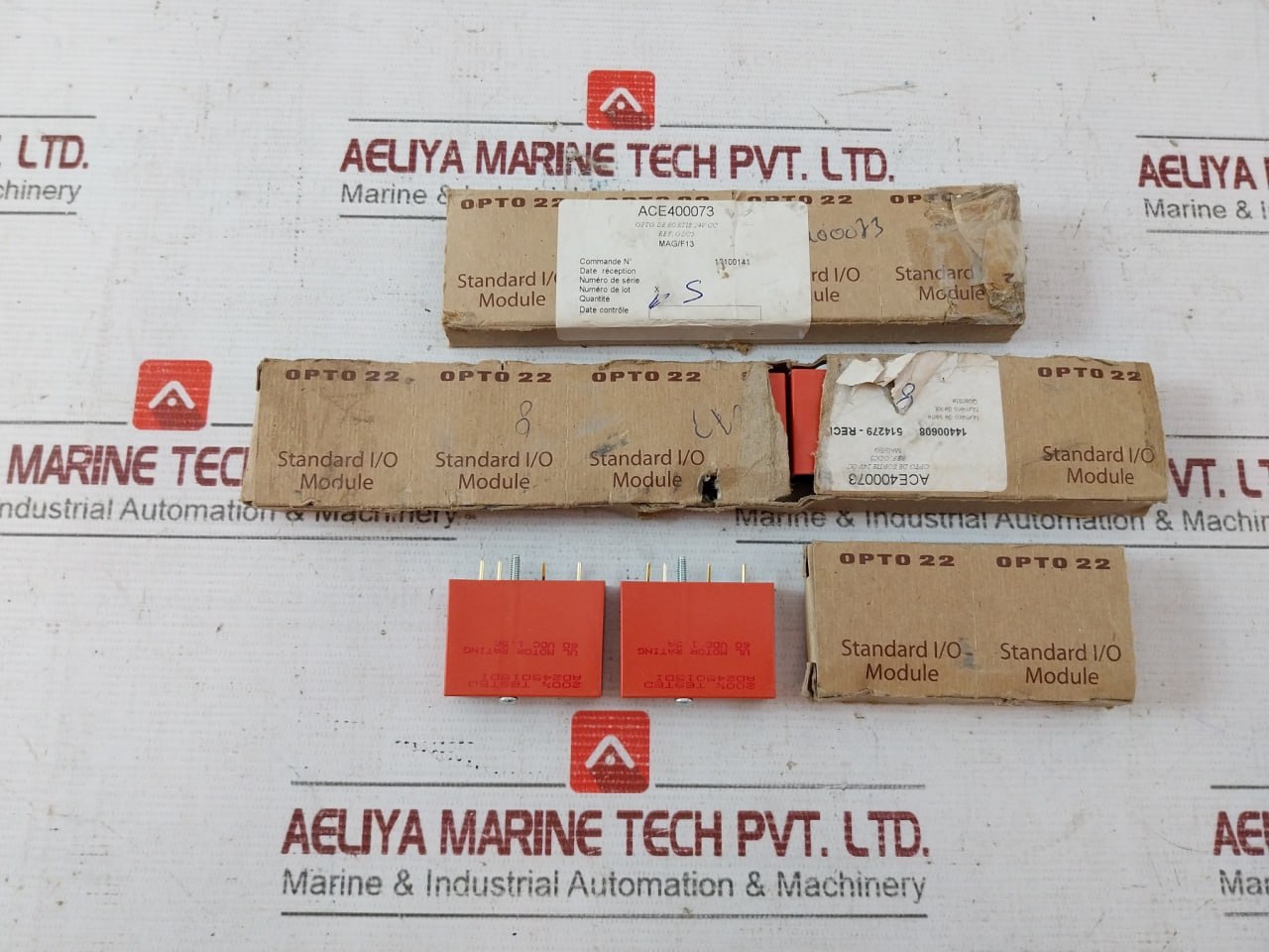 Lot Of 9X Opto 22 Odc5 Dc Output Module 60Vdc 1.5A 24Vdc Ace400073