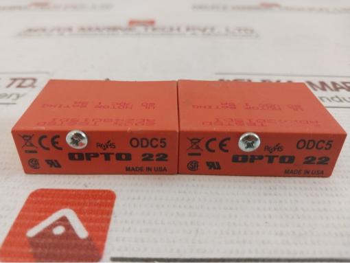 Lot Of 9X Opto 22 Odc5 Dc Output Module 60 Vdc 1.5A