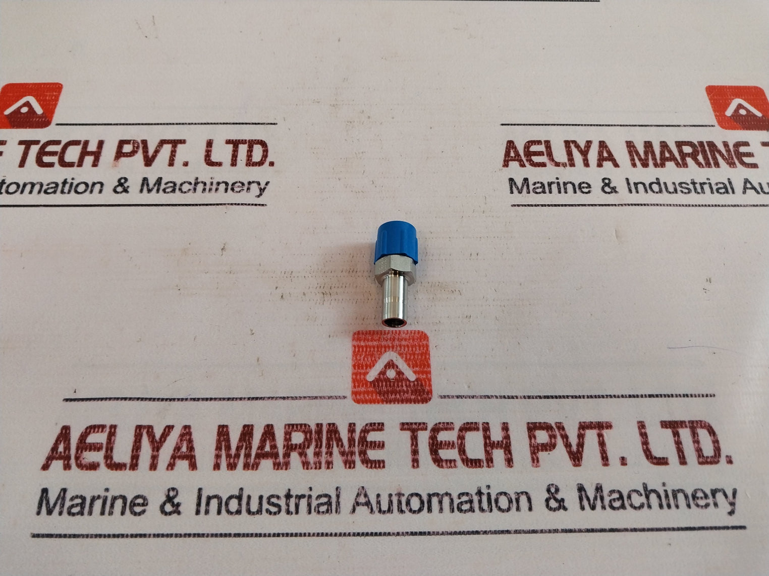 Lot Of 9X Parker Pmi Pc-1/4 Fitting Connector Stainless Steel