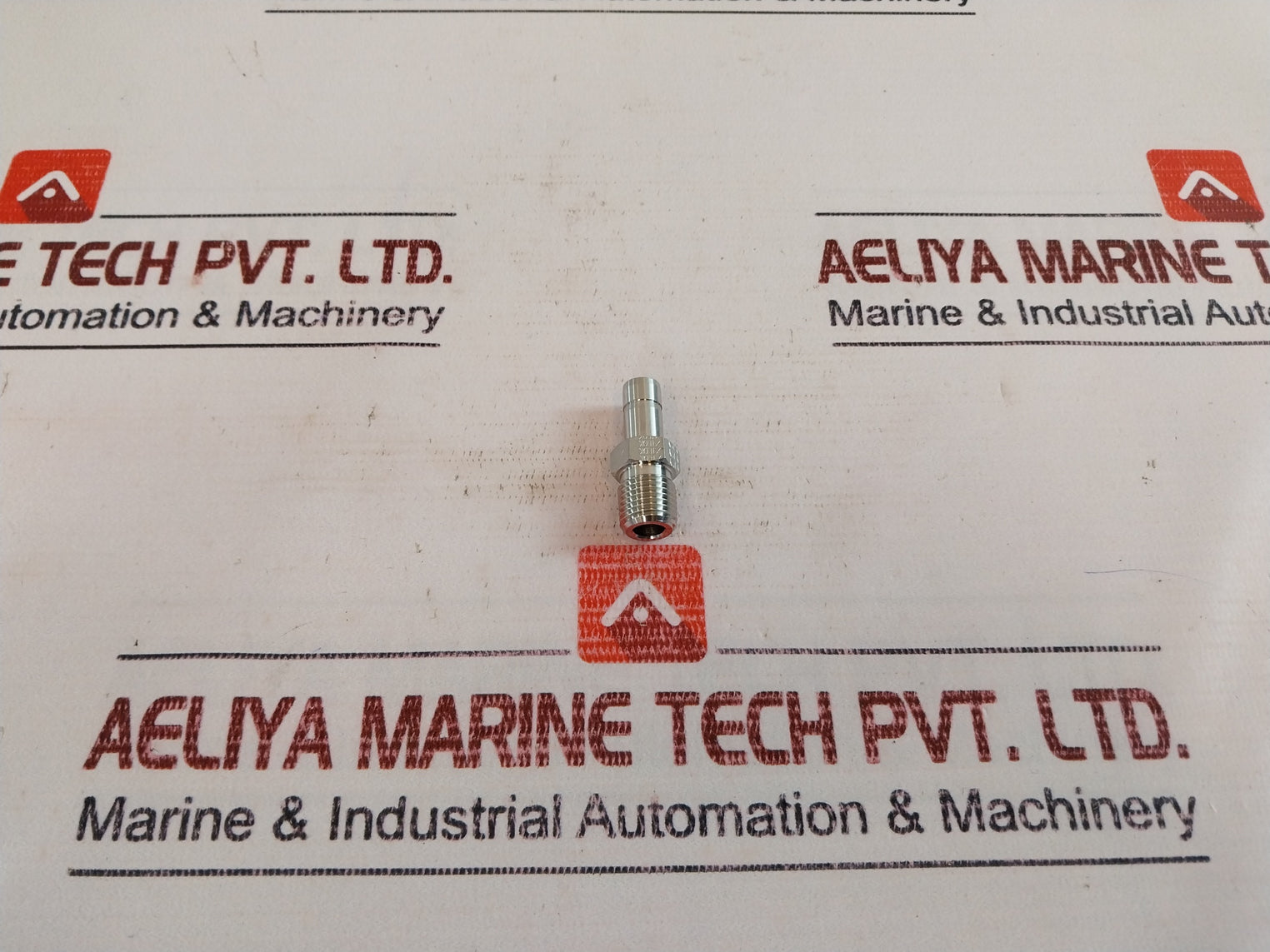 Lot Of 9X Parker Pmi Pc-1/4 Fitting Connector Stainless Steel