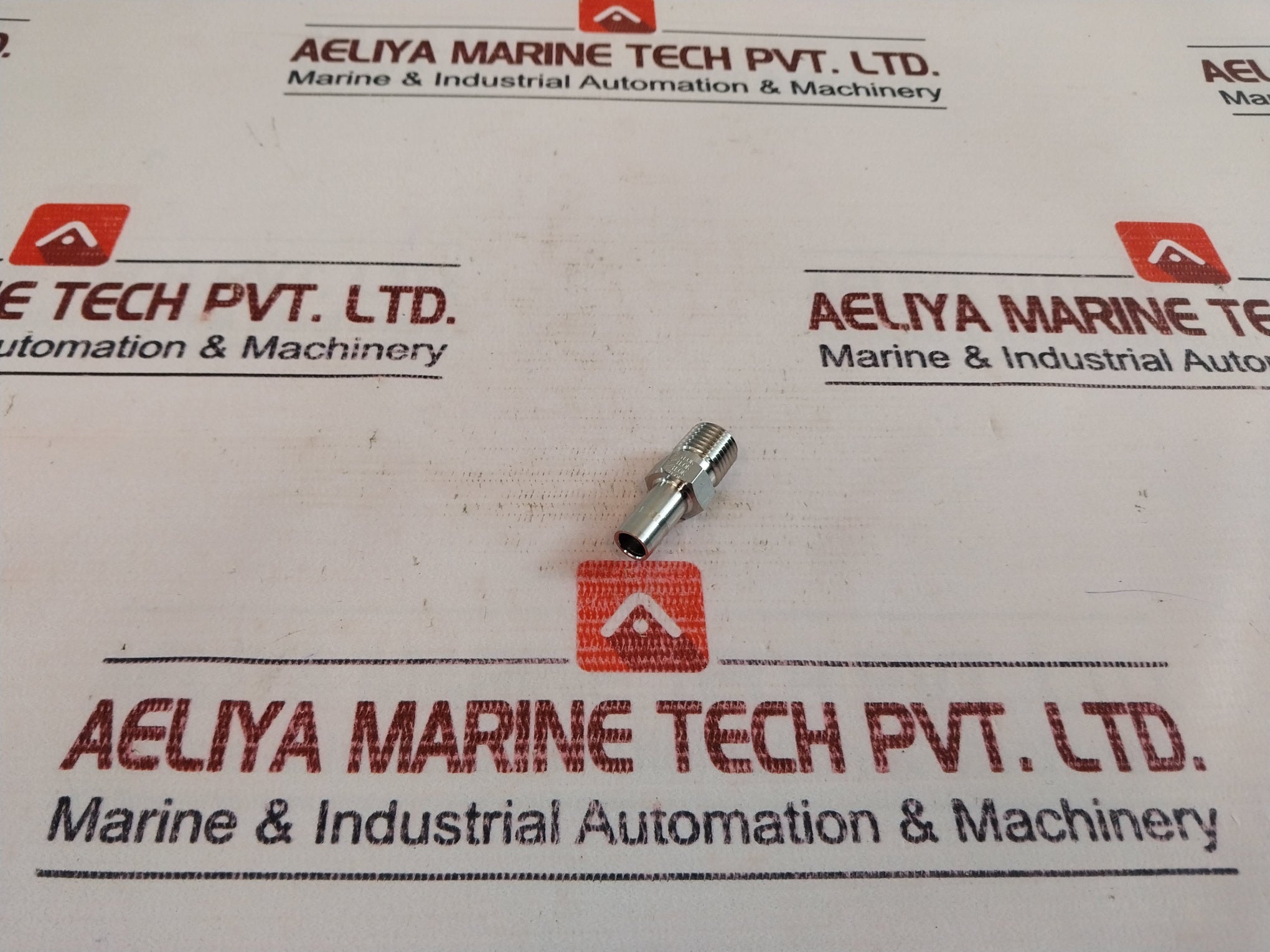 Lot Of 9X Parker Pmi Pc-1/4 Fitting Connector Stainless Steel