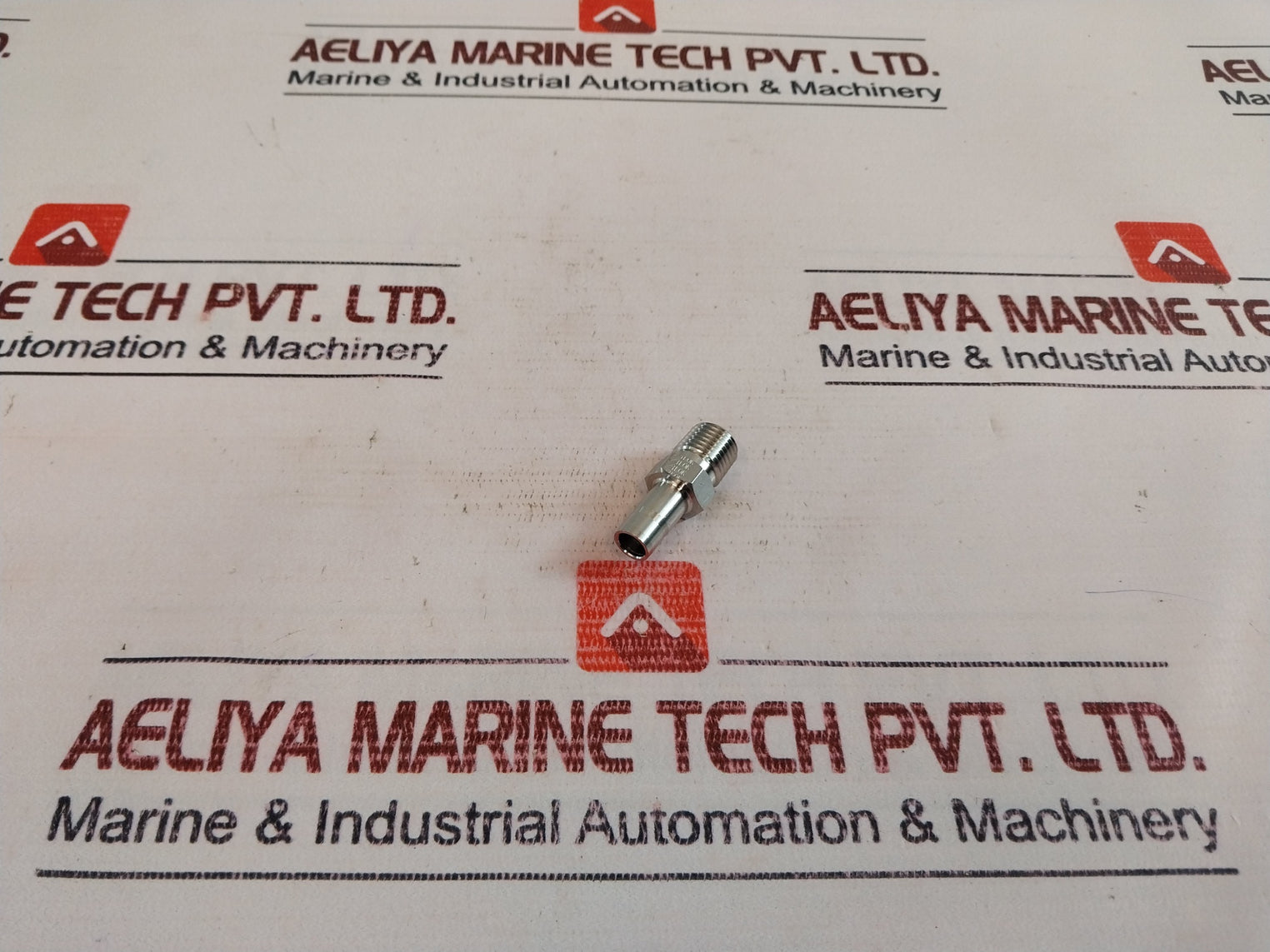 Lot Of 9X Parker Pmi Pc-1/4 Fitting Connector Stainless Steel