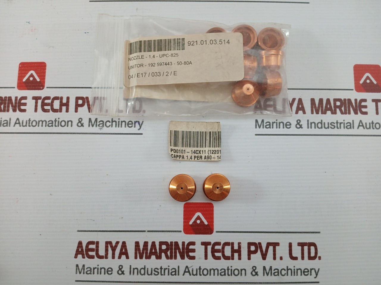 Lot Of 9X Pd0101-14 Nozzle 14Cx11 (122010) Unitor