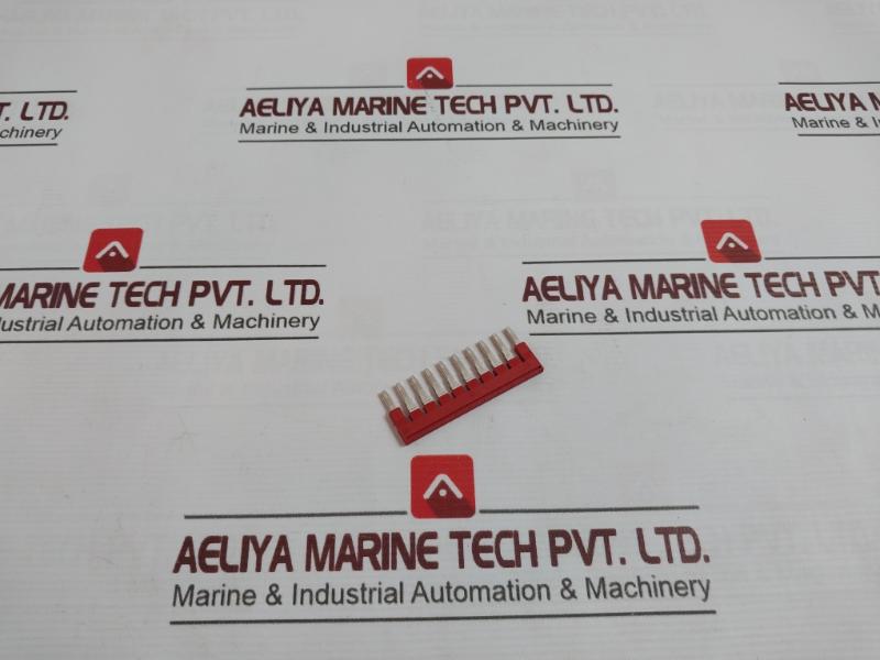 Lot Of 9X Phoenix Contact Fbs 10-6 Plug-in Bridge 3008308902 Bm033398 V/C.04