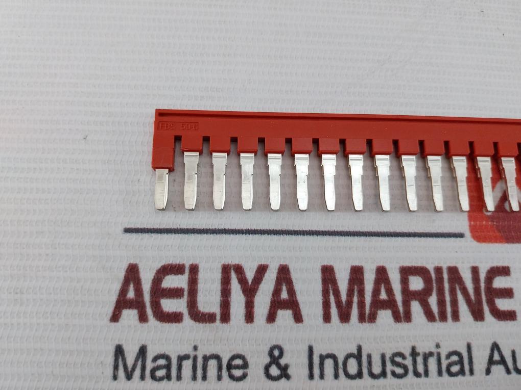 Lot Of 9X Phoenix Contact Fbs 50-6 Plug-in Bridge 3032224