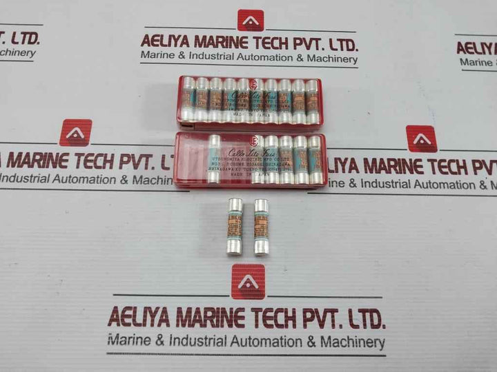 Lot Of 9X Utsunomiya Electric Nc0 Cello-lite Fuse 10A 500V