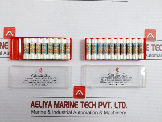 Lot of 9X UTSUNOMIYA ELECTRIC NC0 Cello-lite Fuse AC. 500V